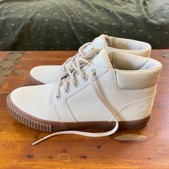 TIMBERLAND  Skyla Bay Chukka Sneakers White Women's Size 8.5 - Picture 7 of 11